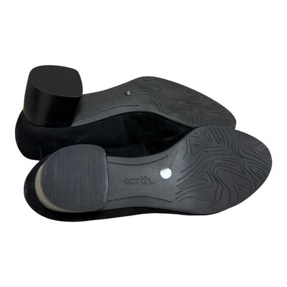 Earth Women's Rellia Black Suede Slip-on Flats Size 8 - Picture 5 of 11